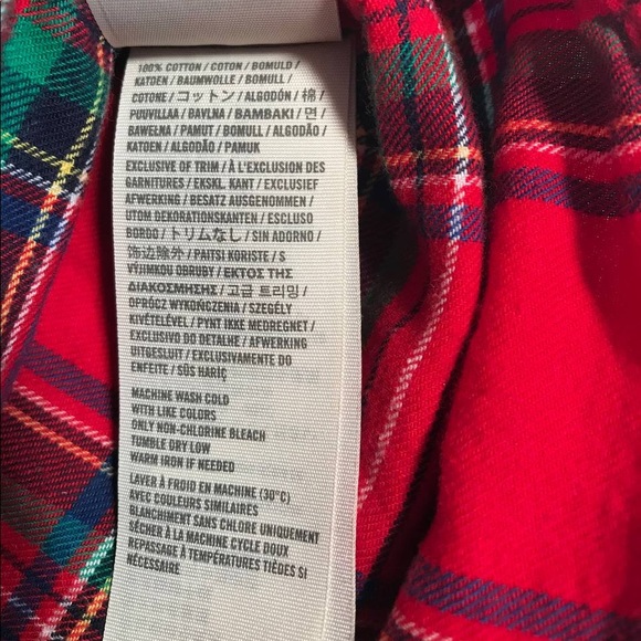 Women’s Hollister Plaid LS Casual Button Up Shirt Size XS - Picture 4 of 6